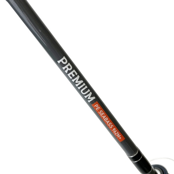 PREMIUM PE SEABASS SET 862ML/962M+【カーボン製2ピースシーバスロッドとPEライン付スピニングリールのセット】